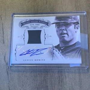 2012 Panini National Treasures Signature Jersey #75 Austin Romine #/99 - Picture 1 of 2