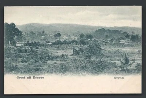 Gruss aus Samarinda Borneo Kalimantan Indonesien ca 1899 - Bild 1 von 1