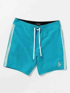 New Mens Volcom Lawton Boardshorts Swim/Surf Trunks - Small (28-30) - Aqua Blue - Picture 1 of 2