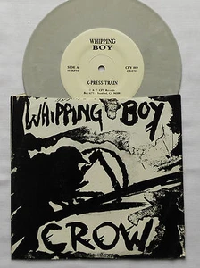 WHIPPING BOY Crow - USA grey vinyl 7" 45  CFY Records (1986) punk garage EX/NM - Picture 1 of 1