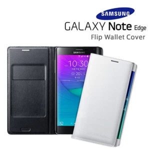 Housse Coque Flip cover Porte-Carte Simili Cuir pour Samsung Galaxy Note Edge - Photo 1 sur 6