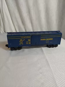 Vintage KMT Kris Model Trains - Alaska Railroad ARR 8524 Blue Stock Freight Car - Picture 1 of 12