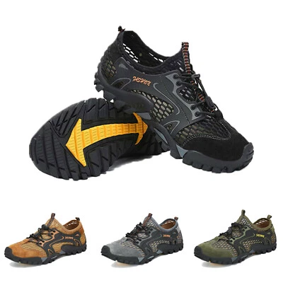 JACKSHIBO Hombre Aire Libre Zapatos Descalzos Aqua Trekking Senderismo Zapatos Acuáticos Natación