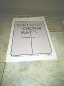 Noten zweiteilige Chorreihe PRAISE SHALL BE THINE von James Tillman 1961 - Bild 1 von 3