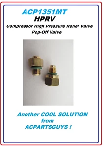 DIRECT FIT AC HPRV High Pressure Relief Valve Pop-Off TL325-8279 3/8"-24 - Picture 1 of 1
