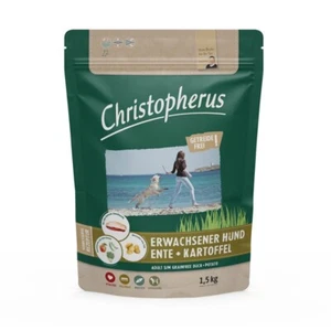 Christopherus Grain-Free Duck & Potato 1,5 KG (17,27 €/ KG) - Picture 1 of 1