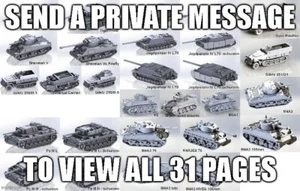 3 Stück 1/56 28mm Bolt Action Modelle YOU PICKEM - Flames of War - Bild 1 von 1