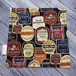 EDC HANK CON RESPALDO DE MICROFIBRA 8” - PAÑUELO WHISKY BOURBON CENTENO MALTA IRLANDESA ETC. - Imagen 1 de 2