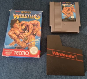 Nintendo NES Game Tecmo World Wrestling Boxed - Picture 1 of 7