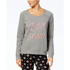 Jenni by Jennifer Moore Womens Graphic Print Pajama Top Only,1-Piece,XS - Picture 1 of 2