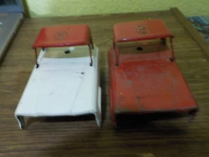 Vintage Tonka Mini oder kleiner Jeep LKW 2er Set Fahrerhaus für Ersatzteile - Bild 1 von 13