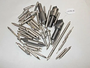 Posten (50) Maschinisten verschiedene Gegenspülen und Zentrierbohrer, Ford, Cleveland - Bild 1 von 3
