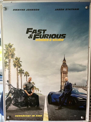 Filmposter * Kinoplakat * A0 * Fast & Furious - Hobbs & Shaw * 2019 * gerollt - Bild 1 von 4