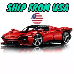 Ferrari Daytona SP3 New DIY Building Blocks Compatible 42143 MOC For Kids - Picture 1 of 12