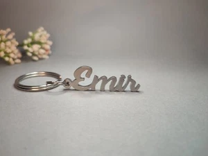 Llavero Emir Nombre Funda Regalo Auto Llavero De Acero Inoxidable - Imagen 1 de 1