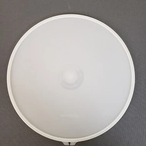 Vintage Tupperware Ersatzdeckel transparent klar rund 2197A-1 9,25 Zoll - Bild 1 von 4