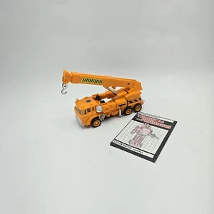 TRANSFORMERS G1 GRAPPLE Loose Near Complete W/instructions Hasbro - Picture 1 of 2