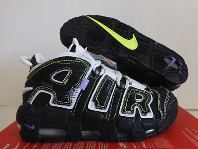 WMNS SWDC NIKE AIR MORE UPTEMPO DARK OBSIDIAN BLUE-WHITE SZ 6 [DX4219-400] - Image 1 of 4