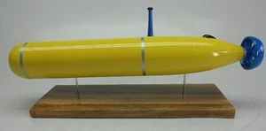 Bluefin-21 AUV Bluefin Robotics Mahogany Dry Wood Model Small New - Picture 1 of 1