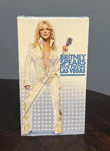 BRITNEY SPEARS Live From Las Vegas VHS Video Tested - Picture 1 of 4
