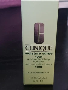 Clinique Moisture Surge 100H Auto-Replenishing Hydrator (0.17oz 5mL) Mini Travel - Picture 1 of 6