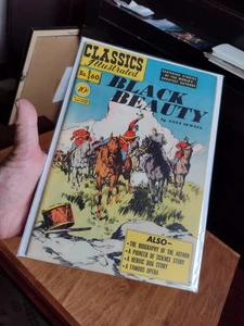 Classics Illustrated #60 BLACK BEAUTY HRN 62 1st Ed Original 1949 VF - Bild 1 von 11