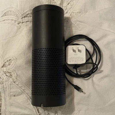 Amazon Echo Plus 1st Gen Music Speaker with Alexa Smart Home Hub ZE39KL BLACK - Image 1 of 4