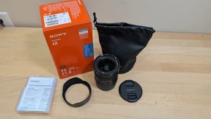 Sony FE 20mm F1.8 G Full-Frame Ultra-Wide Prime Lens SEL20F18G - Picture 1 of 7