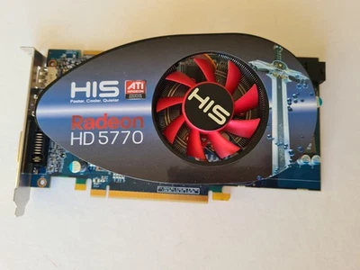 RADEON HD 5770 1GB DDR3 SDRAM PCI-e  DVI HDMI - Image 1 of 4