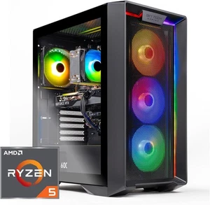 Skytech Gaming Nebula Ryzen 5 5500 3.6 GHz 16GB RAM 1TB SSD AMD RX 6500XT - Picture 1 of 1
