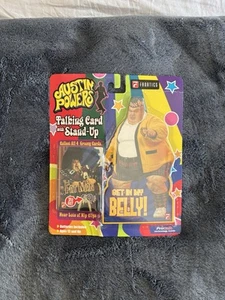 Tarjeta parlante sellada de colección 1999 Austin Powers con Stand-up The Fat Man  - Imagen 1 de 2