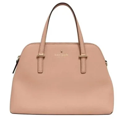 Cartera Kate Spade Cedar Street Maise Rosa Doble Correa Cremallera Superior Herrajes Dorados Logo Foto 1 de 4