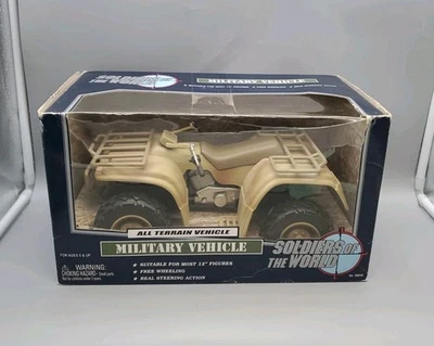 Soldiers Of The World All Terrain Military Vehicle HM Armed Forces Quad Bike 12" - Image 1 of 4