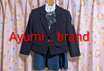 Blazer de invierno uniforme de niña escolar japonés E158 ^_^. Excelente estado. M~L Foto 1 de 4