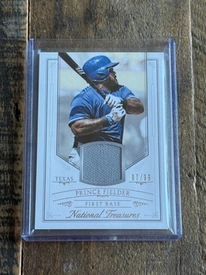 2015 Panini National Treasures - Prince Fielder #140 /99 (MEM) - Image 1 of 2