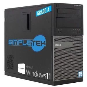 Dell 7020 Mini Tower I5 16GB RAM SSD 256GB Windows 11 Pro DVD-RW Refurbished - Picture 1 of 5