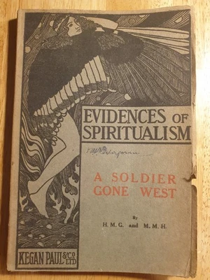 very rare Evidences Of Spiritualism  1931 1st Ed Helen Greaves Ex Library  - Image 1 of 4