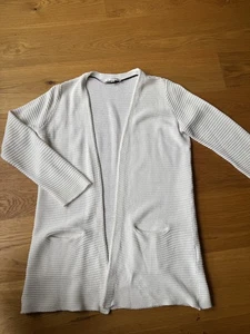 SELECTED Femme Strickjacke Damen Cardigan Jacke Gr. M weiß - Bild 1 von 2