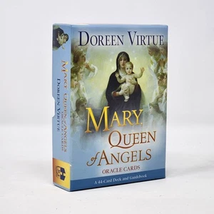 Mary Queen of Angels Oracle 44 Card Deck & Guidebook Doreen Virtue Pre-owned - Imagen 1 de 24