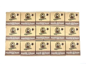 15x Dr. Squatch Mens Natural Soap Maverick Musk -New! - Picture 1 of 7
