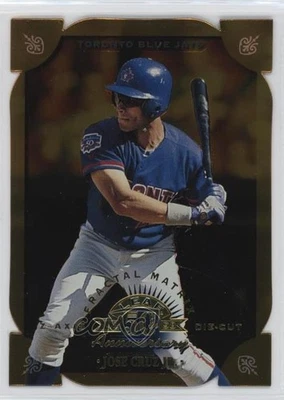 1998 Leaf Fractal Matrix Die-Cut /100 Jose Cruz Jr (Gold Z-Axis) #13 - Image 1 of 2
