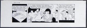 CHESTER GOULD - ORIGINAL ART SIGNED 10/07/1975 - Picture 1 of 2