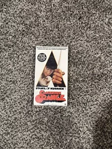 STANLEY KUBRICK'S A CLOCKWORK ORANGE MOVIE FACTORY SEALED VHS TAPE - Picture 1 of 4