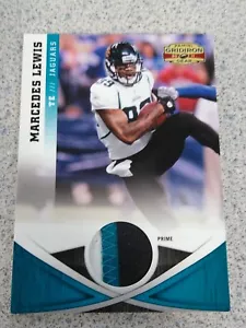 Mercedes Lewis 2011 Gridiron Gear 3-COLOR PRIME JERSEY PATCH #43 ***49/50*** - Bild 1 von 2