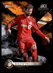 2016 Topps Apex MLS Orange #64 Drew Moor /25
