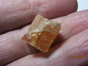 Topacio imperial dorado natural brasileño cristal áspero coleccionable BGITC-10 - Imagen 1 de 19