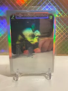 1990-91 Upper Deck Hockey Hologram Wayne Gretzky Stopping - Picture 1 of 2