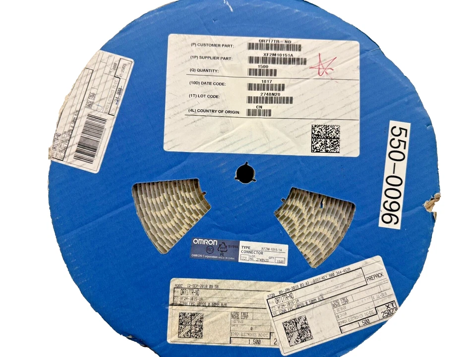 (50 PIECE LOT) XF2M-1015-1A, OMRON CONN FPC 10POS 0.5MM R/A, ROHS - Imagem 1 de 1