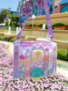 Disney Popcorn Bucket It's a Small World & Minnie Alice Teacup Snack Case #DD178 - Picture 1 of 1