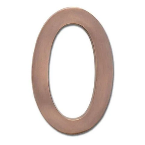 Architectural Mailboxes 3585AC-0 Solid Cast Brass 5 in. Antique Copper Floati Cover